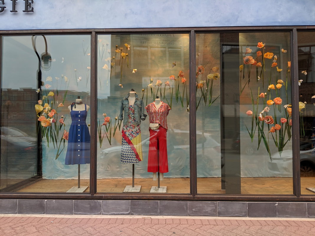 Earth Day Bees | Window Update | Anthropologie Naperville